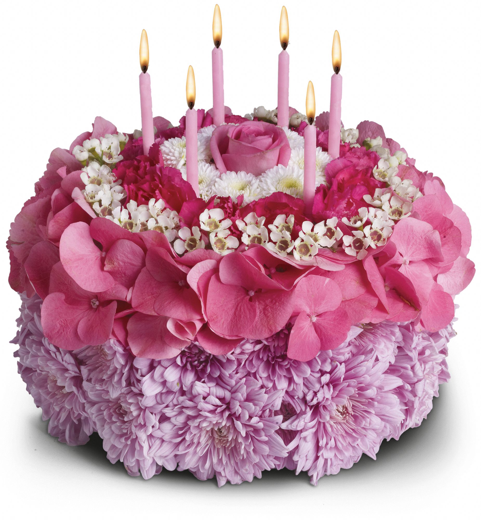 Teleflora's Brilliant Birthday Blooms Bouquet - Teleflora