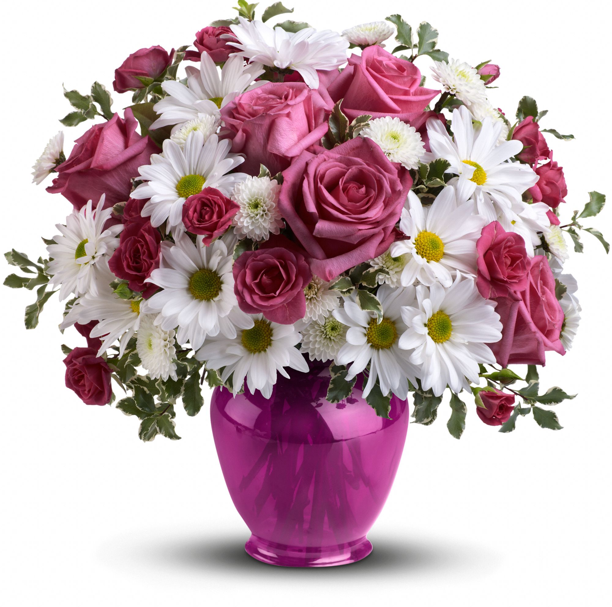 Teleflora's Pink Daisy Delight Bouquet - Teleflora