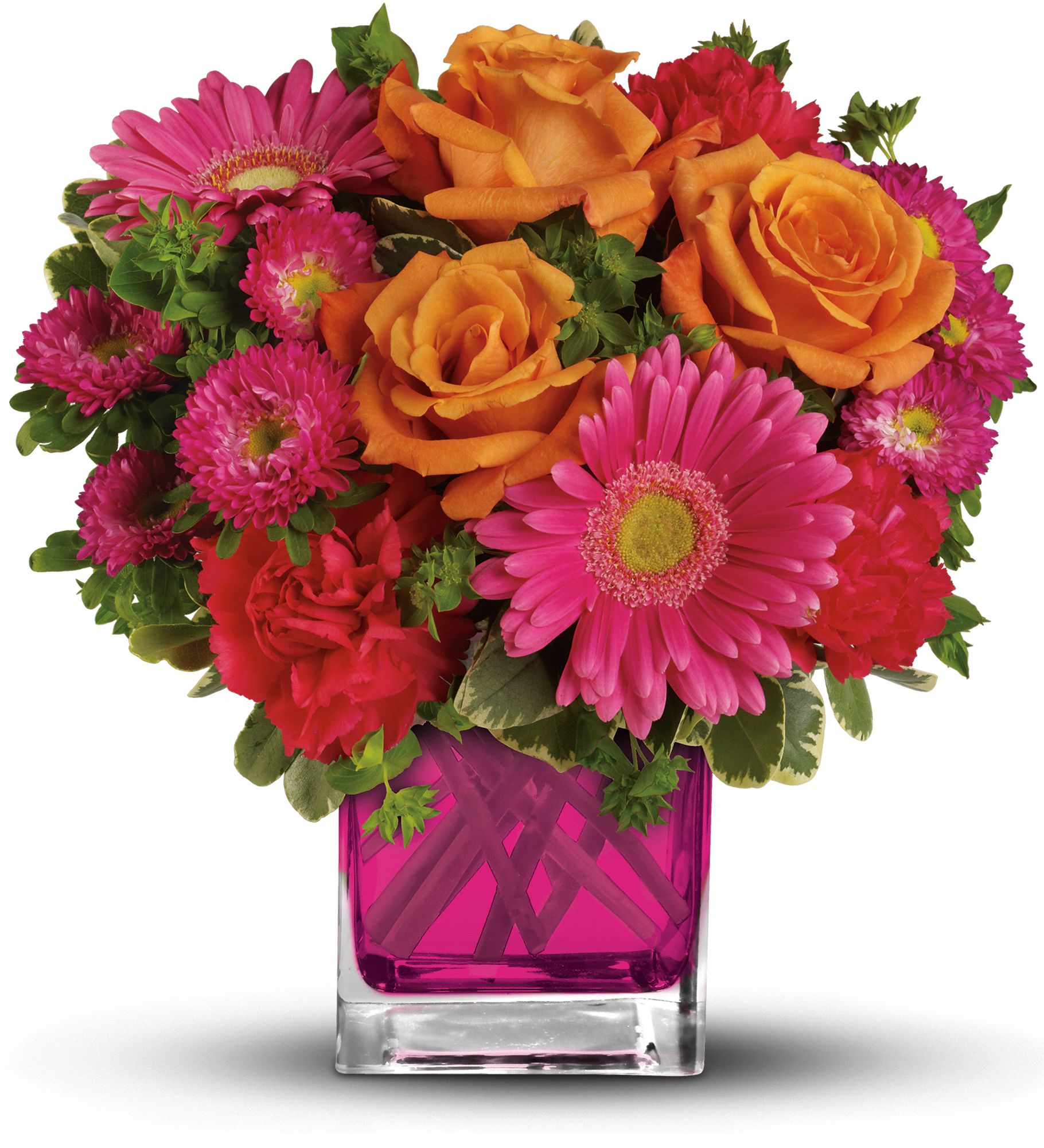 Teleflora's Turn Up The Pink Bouquet Bouquet