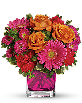 Teleflora's Turn Up The Pink Bouquet Bouquet