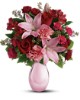 Teleflora's Roses and Pearls Bouquet - Teleflora