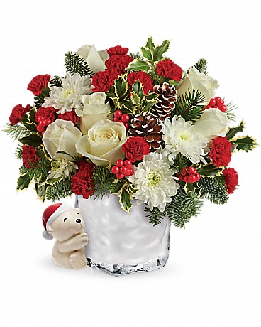 Teleflora's Winter Pines Centerpiece Review