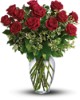 Always on My Mind - Long Stemmed Red Roses Bouquet - Teleflora